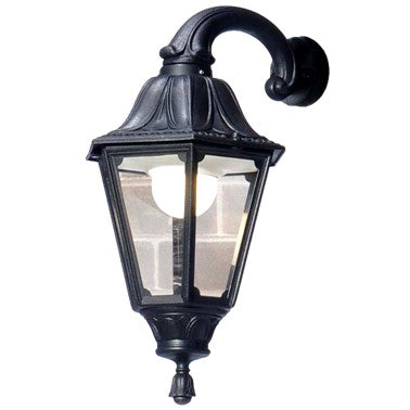 Fumangali OFIR NOEMI Classic Decorative Outdoor Wall Light 15w/30w Black/White Made in Italy