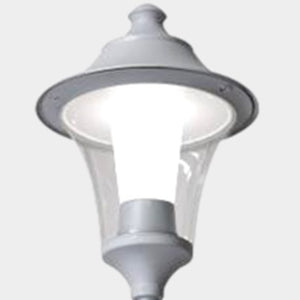 Fumangali REMO 400 Led Pole Head Lights 30w/50w Grey Made in Italy