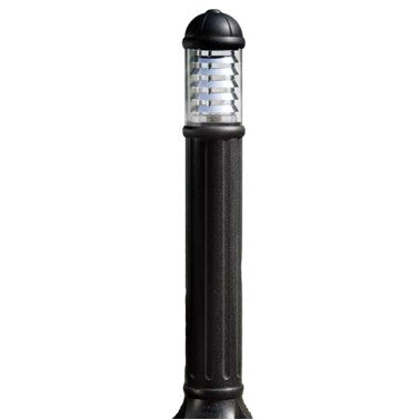 Fumangali SAURO 1100 WITH LAMP Led Garden Bollard Lights 7w Black Made in Italy