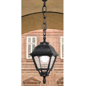 Fumangali SICHEM CEFA Outdoor Hanging Lights E27 Black/White Made in Italy