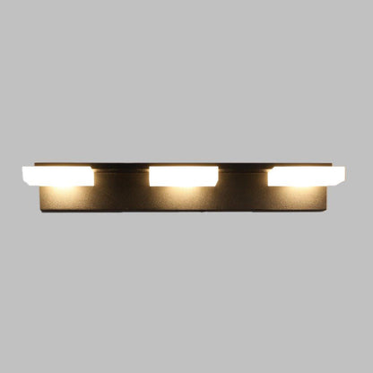 FUSSION 3 MIRROR LIGHT Black- Raven Black Metal Mirror Light