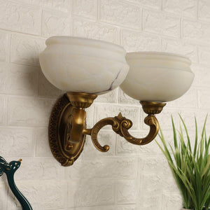 Dorada Gold Metal Wall Light G-85006-2W-CFL-HALO
