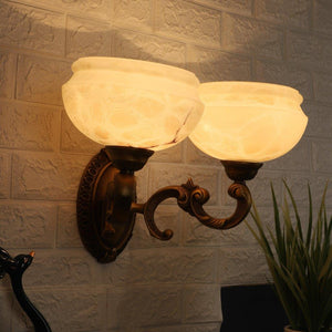 Dorada Gold Metal Wall Light G-85006-2W-CFL-HALO