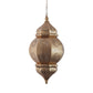 Gold Metal Hanging Light - GADA-HL-BIG-GD - Included Bulb