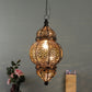 Black Metal Hanging Light - GADA-MED-HL-BK - Included Bulb