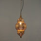 Gold Metal Hanging Light - GADA-MED-HL-GD - Included Bulb