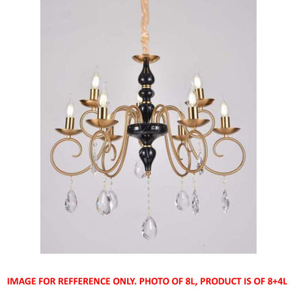 GEH-6237-8+4P Candle Arm Chandelier