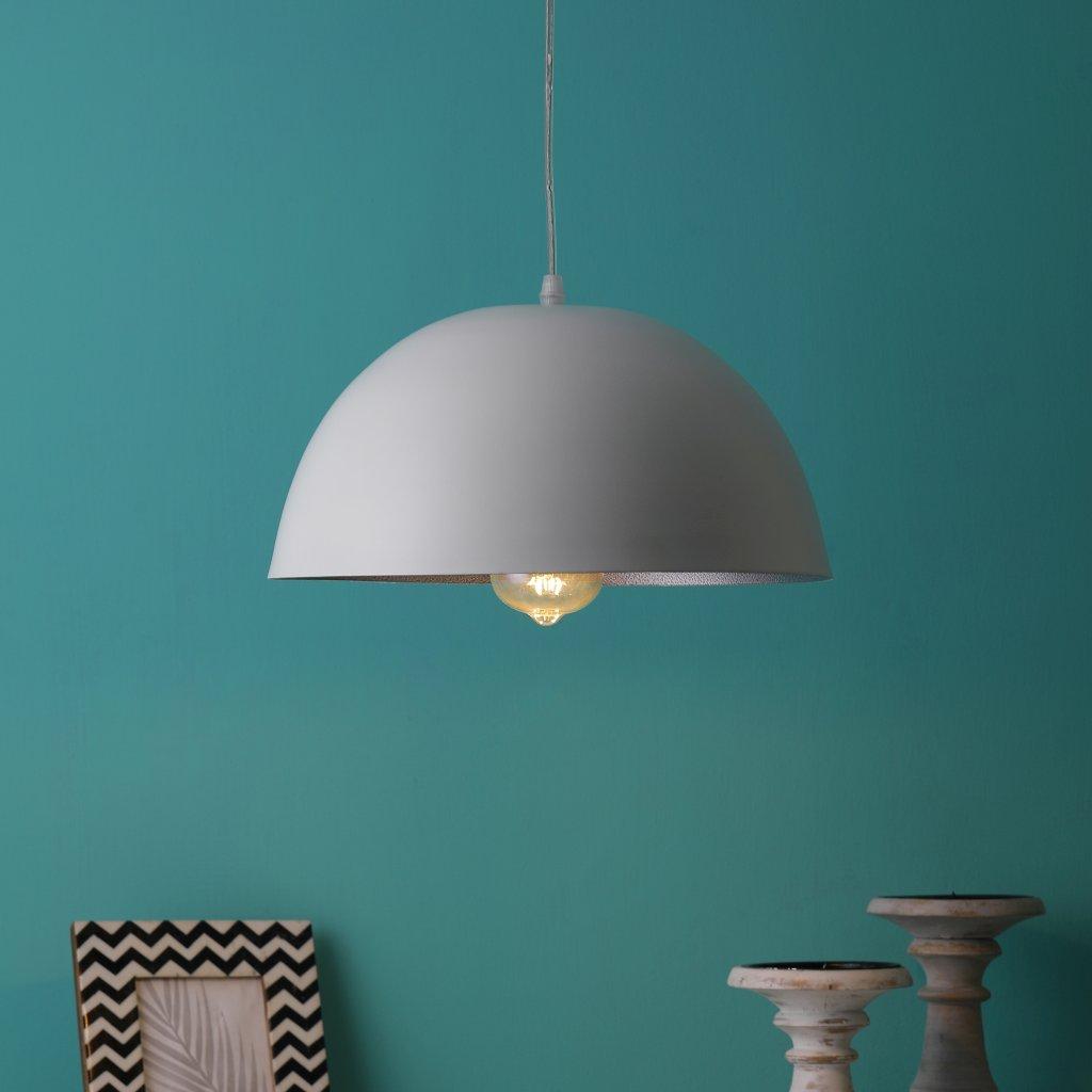 Antique Black Metal Hanging Light