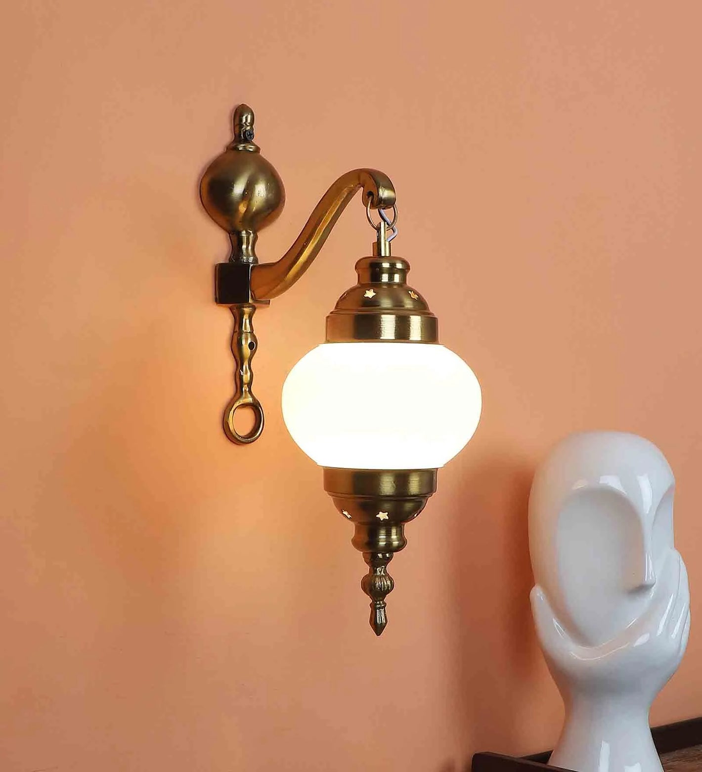 Arrow Gold Aluminium Wall Sconces | 1032-1W | Included Bulb | Eliante by Jainsons Lights