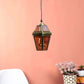 Jazmin Gold Brass Hanging Light | js-no1-brass-1lp | Included Bulb | Eliante by Jainsons Lights