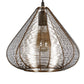 Willard Gold Iron Hanging Light | JS-5370-1LP | Included Bulb | Eliante by Jainsons Lights