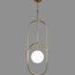 Ainsley Gold Iron Hanging Light | 5018-1hl | Included Bulb | Eliante by Jainsons Lights