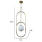 Ainsley Gold Iron Hanging Light | 5018-1hl | Included Bulb | Eliante by Jainsons Lights