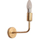Creative Iron Candle Wall Light (Gold) | 1041-1W | Included Bulb | Eliante by Jainsons Lights