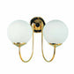 Contemporary Gold Iron Wall Sconces | JS-27001-2W | Included Bulb | Eliante by Jainsons Lights