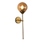 Demis Metal Wallchieres (Gold) | RS-1126-1W-L | Included Bulb | Eliante by Jainsons Lights
