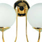 Contemporary Gold Iron Wall Sconces | JS-27001-2W | Included Bulb | Eliante by Jainsons Lights