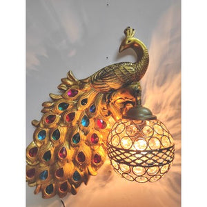 JS-LBR Golden Peacock No. 4 Novelty Wall Lights