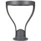Grey Aluminium Gate Lights | JS-1050-GL-  Big | Included Bulb | Eliante by Jainsons Lights