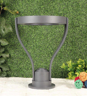 Grey Aluminium Gate Lights | JS-1050-GL- Small | Included Bulb | Eliante by Jainsons Lights