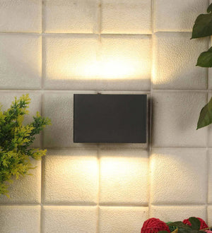 Grey Aluminium Outdoor Wall | EL-254-10W-WW | Included Bulb | Eliante by Jainsons Lights