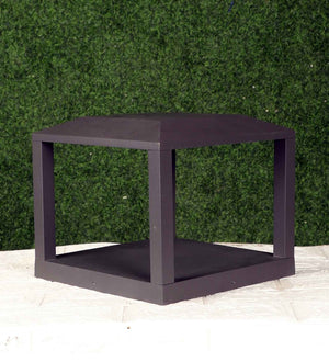 Taio Grey Aluminium Gate Light | JS-9905-GL | Included Bulb | Eliante by Jainsons Lights