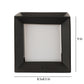 Nilon Grey Metal Gate Light | 2408-BIG | Included Bulb | Eliante by Jainsons Lights