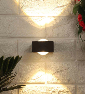 Grey Metal Wall Light | 42428 | Included Bulb | Eliante by Jainsons Lights