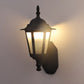 Vitara Black Metal Outdoor Wall Light | Gulmorg-Outdoor- small | Included Bulb | Eliante by Jainsons Lights