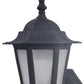 Vitara Black Metal Outdoor Wall Light | Gulmorg-Outdoor- small | Included Bulb | Eliante by Jainsons Lights