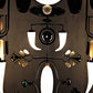 Gunmetal Tusk Sculptural Glass Chandelier – A Dramatic Statement for Double-Height Spaces