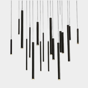 JS-SV-H/L 101 White/Black/Chrome/Matt Gold/Matt Copper/Gold/Copper 6w 300mm/450mm/600mm/750mm/900mm/1050mm/1200mm Led Hanging Lights
