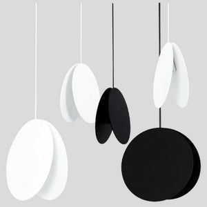 JS-SV-H/L 300- 5L White & Black/White & Yellow/White & Copper/White & Wood 20w Cluster hangings