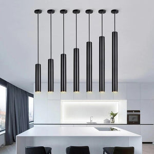 JS-SV-H/L 5006 White/Black 6w 125mm/150mm Led Hanging Lights