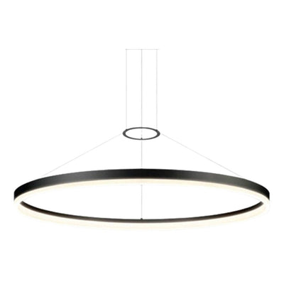 JS-SV-H/L CIRCUALR RING PENDANT White/Black 60w 40mm Led Hanging Lights