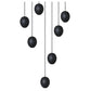 JS-SV-H/L DROP-7L White/Black/Multi Colour 20w Cluster hangings