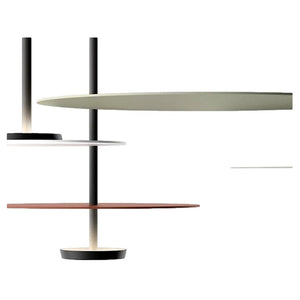 JS-SV-H/L FLAT- X Black/Brass Antique/Copper Anitque 10w 415mm Led Hanging Lights