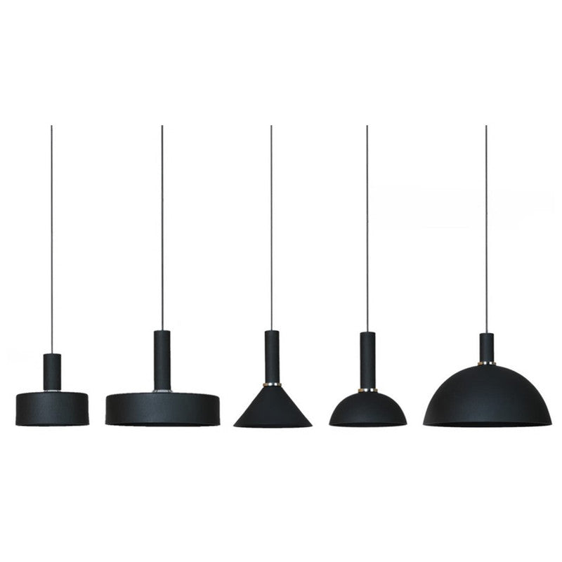 JS-SV-H/L LONDON Black 30w Cluster hangings