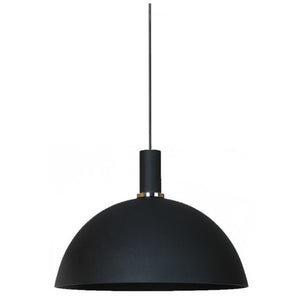 JS-SV-H/L LONDON-BIG DOME Black 6w 175mm Led Hanging Lights