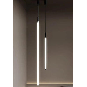 JS-SV-H/L TUBE Black/Brass Antique/Copper Anitque 12w 520mm Led Hanging Lights