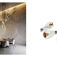 HAIDA Faceted Teardrop Glass Suspension Collection – A Statement Piece for Dining & Living Spaces