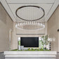 Halo Ring Suspension Chandelier – A Statement Piece for Double-Height Lobbies