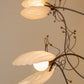Fluted Shell Glass Branch Chandelier – A Sculptural Statement for Modern Interiors