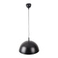 BLACK ORANGE Metal Single Hanging Light P5-BIG-BK-ORANGE