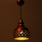 Copper-Gold Metal Hanging Light  - belon-gola-cop+gd - Included Bulb