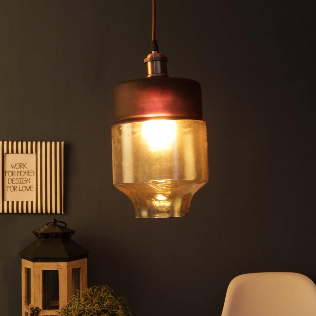 Honey Glass Hanging Light GH-5012-HB
