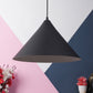 Black - White Metal Hanging Light - m-36-bk+w-new