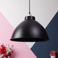 Black-Black Metal Hanging Light M-38-bk+bk-new