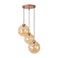 Honey Glass Single Hanging Light GH-5000-HB