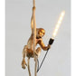 JS-LBR Hanging Monkey- Golden Antique Novelty Wall Lights